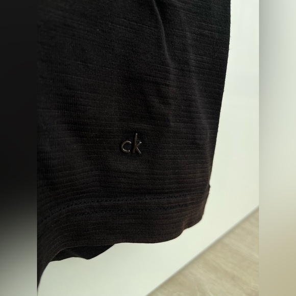 Calvin Klein black golf polo - medium - Picture 3 of 5